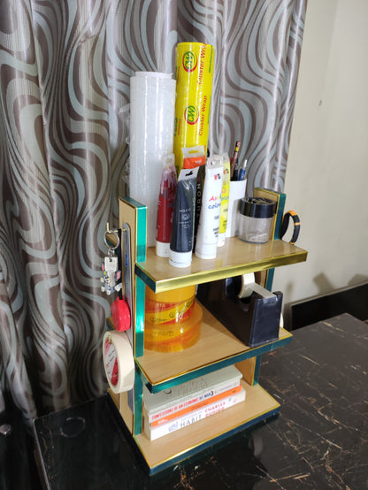 Wall Hanging Rack + Desk Organizer